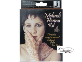 Souprava pro dočasné tetování Mehndi Henna