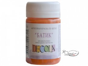 Akrylová barva na hedvábí Deco Batik 50 ml - 315 Orange