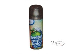 Sprej multicolor s brokátem 250 ml