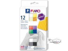 Fimo Efect sada - 12 x 25 g