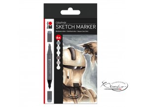 Sketch Marker Graphix Cool Grey 6