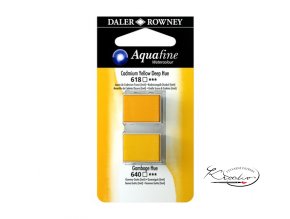 Umělecká akvarelová barva DR Aquafine - kadmium žluté tm. / Gamboge 618 / 640