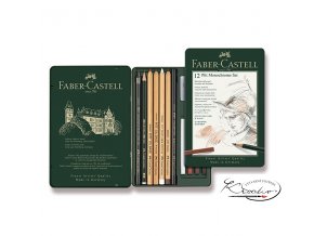 Sada Pitt Monochrome Faber-Castell 12