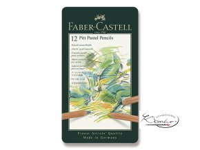 Sada Pitt Pastel Faber-Castell 12