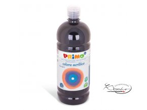 Akrylová barva Primo 1000 ml - černá