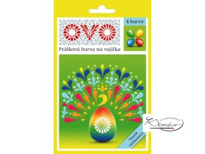 OVO práškové barvy na vajíčka