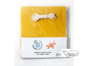 Domácí výroba svíček ze včelího vosku 20 x 15 cm