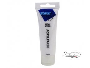 Akrylová barva Stylex 83 ml - Titanová bílá