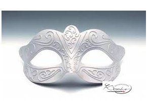 Maska karnevalová 15,5 cm - Romantic