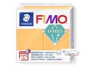 Fimo Effect Neon - 401 Neon oranžová