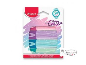 Zvýrazňovač Maped Fluo Peps Classic Glitter 4