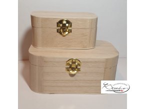 Dřevěná krabička 34602 13 x 8 x 6 cm