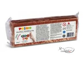 Plastelína Primo 550 g - hnědá