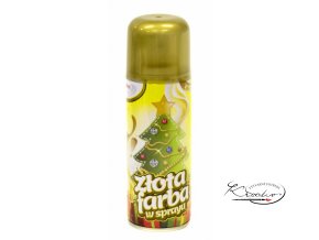 Dekorační sprej 250 ml - zlatý