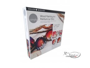 Simply Creative Wood Painting Set