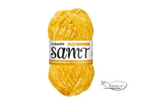 Žinilková příze na pletení a háčkování - Myboshi Samt - Lev