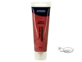 Akrylová barva Stylex 83 ml - Měděná metalická