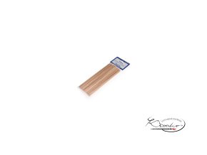 Dřevěné špejle hrocené 20 cm, Ø 3 mm - 100 ks