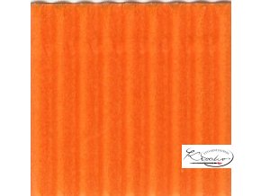 Karton 50x70 cm 300g vlnitý  oranžový