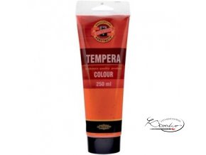 Tempera KIN 250 ml 1310 Permanentní červeň světlá