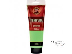 Tempera KIN 250 ml 1505 Permanentní zeleň světlá