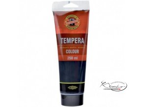 Tempera KIN 250 ml 1700 Čerň kostní