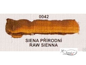 Olejová barva č. 0042 siena přírodní 20ml