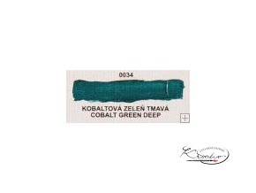 Olejová barva č. 0034 kobaltová zeleň tmavá 20ml