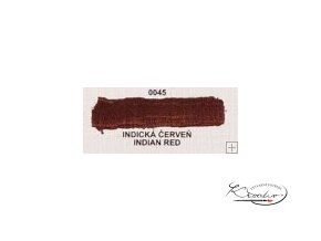 Olejová barva č. 0045 indická červeň 20ml