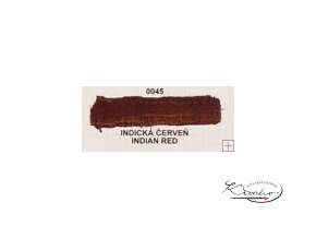 Olejová barva č. 0045 indická červeň 20ml