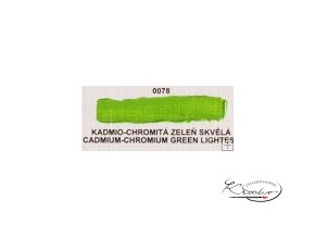 Olejová barva č. 0078 kadmio-chromitá zeleň skvělá 20ml