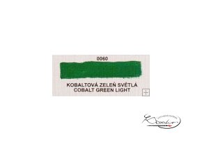 Olejová barva č. 0060 kobaltová zeleň světlá 20ml