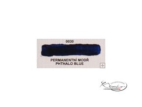 Olejová barva č. 0030 permanentní modř 20ml