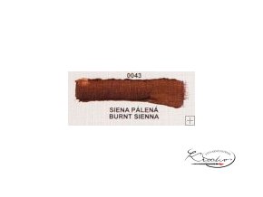 Olejová barva č. 0043 siena pálená 20ml