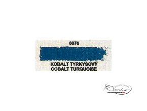 Olejová barva č. 0076 kobalt tyrkysový 20ml