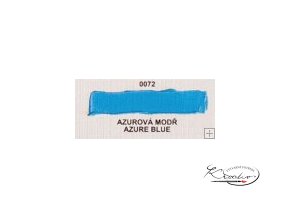Olejová barva č. 0072 azurová modř 20ml