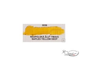 Olejová barva č. 0056 neapolská žluť tmavá 20ml
