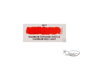 Olejová barva č. 0017 kadmium červené světlé 20ml