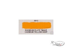 Olejová barva č. 0013 kadmium žluté tmavé 20ml