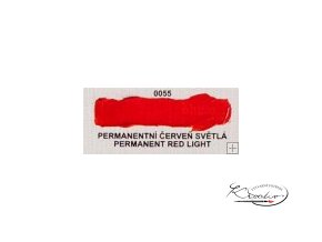 Olejová barva č. 0055 permanentní červeň světlá 20ml