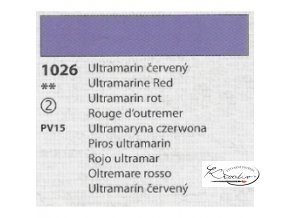 Tempera Umton 35 ml - 1026 Ultramarin červený