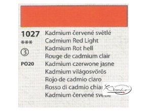 Tempera Umton 35 ml - 1027 Kadmium červené světlé