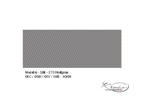 Silk Marabu č. 278 Light grey barva na hedvábí 50ml