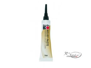 Reliéfní pasta Marabu 20 ml - 784 Zlatá metalická