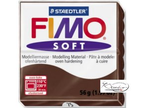 FIMO Soft 56g 75 čokoládová