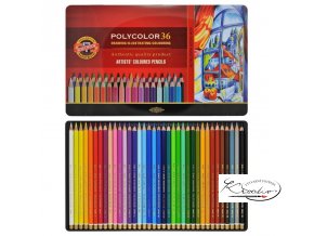 POLYCOLOR Souprava uměleckých pastelek 36