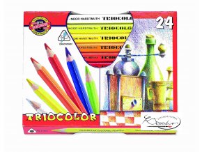 Triocolor souprava pastelek 3HR 24