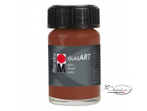 GlasArt Marabu 15 ml - 440 Hnědá