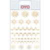OVO obtisky slámové - béžové