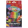 Popisovač Neonový Jumbo Colorino 6ks